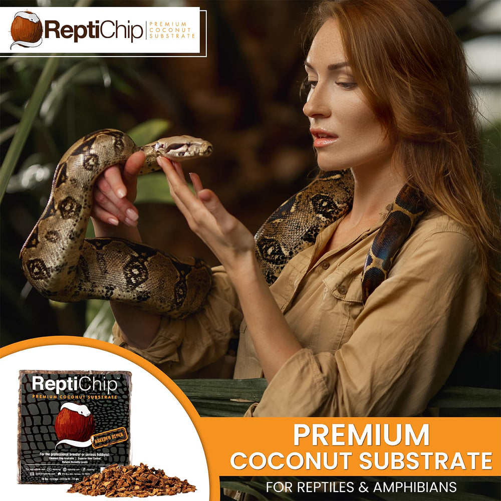 ReptiChip substrate used in turtle or tortoise enclosure for comfort.