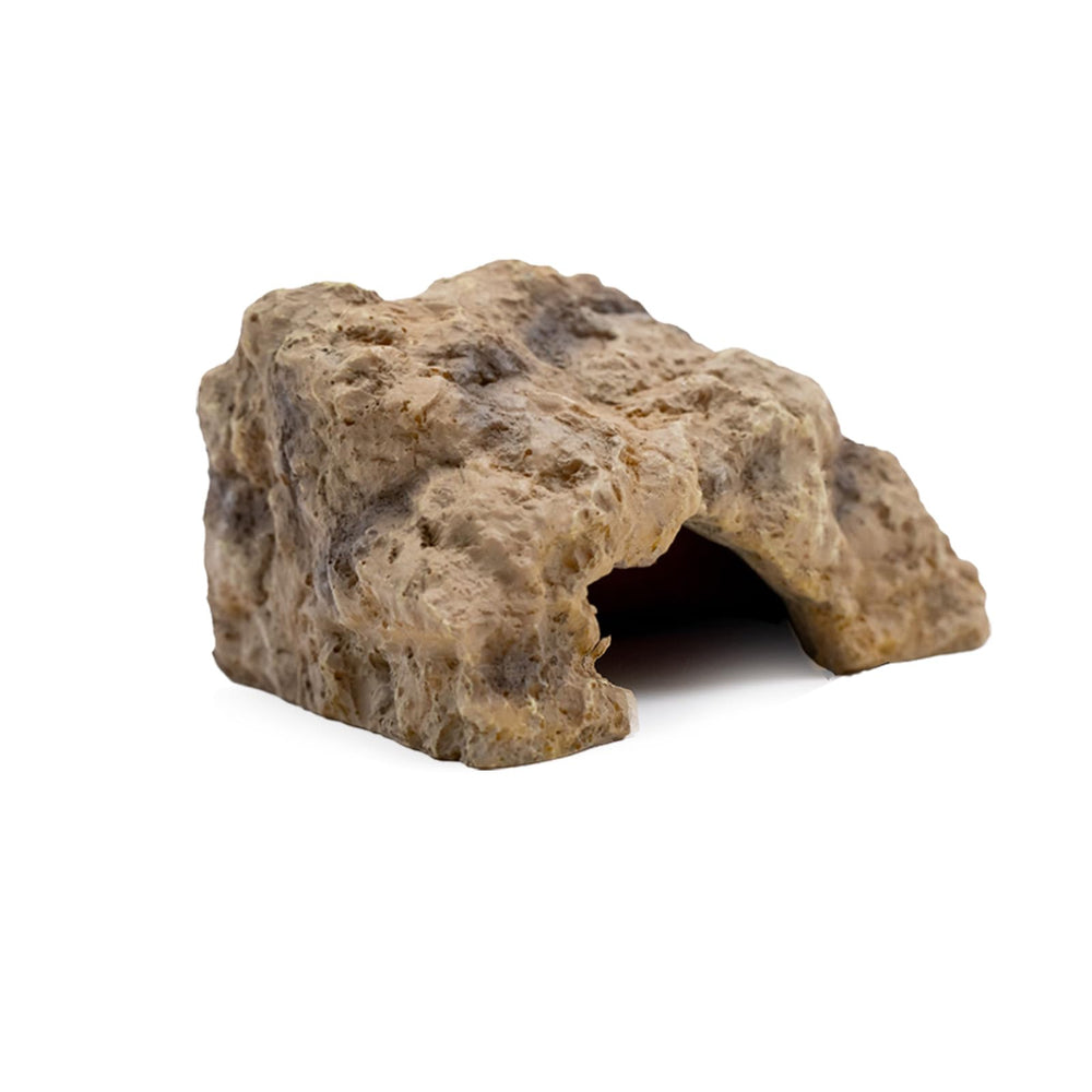 Repticircle reptile hide with leopard gecko entrance for secure shelter