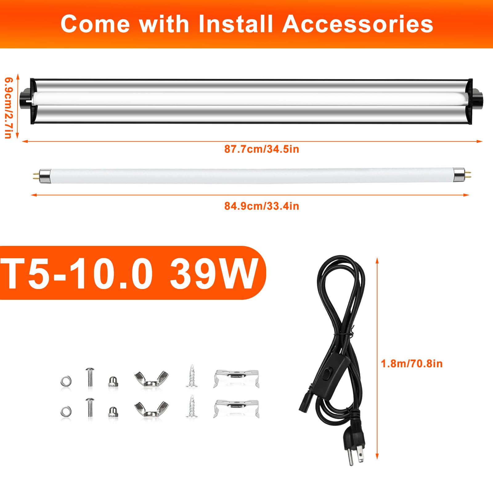 REPTIDLDB UVB-5-0 option supports tropical reptiles for indoor enclosures