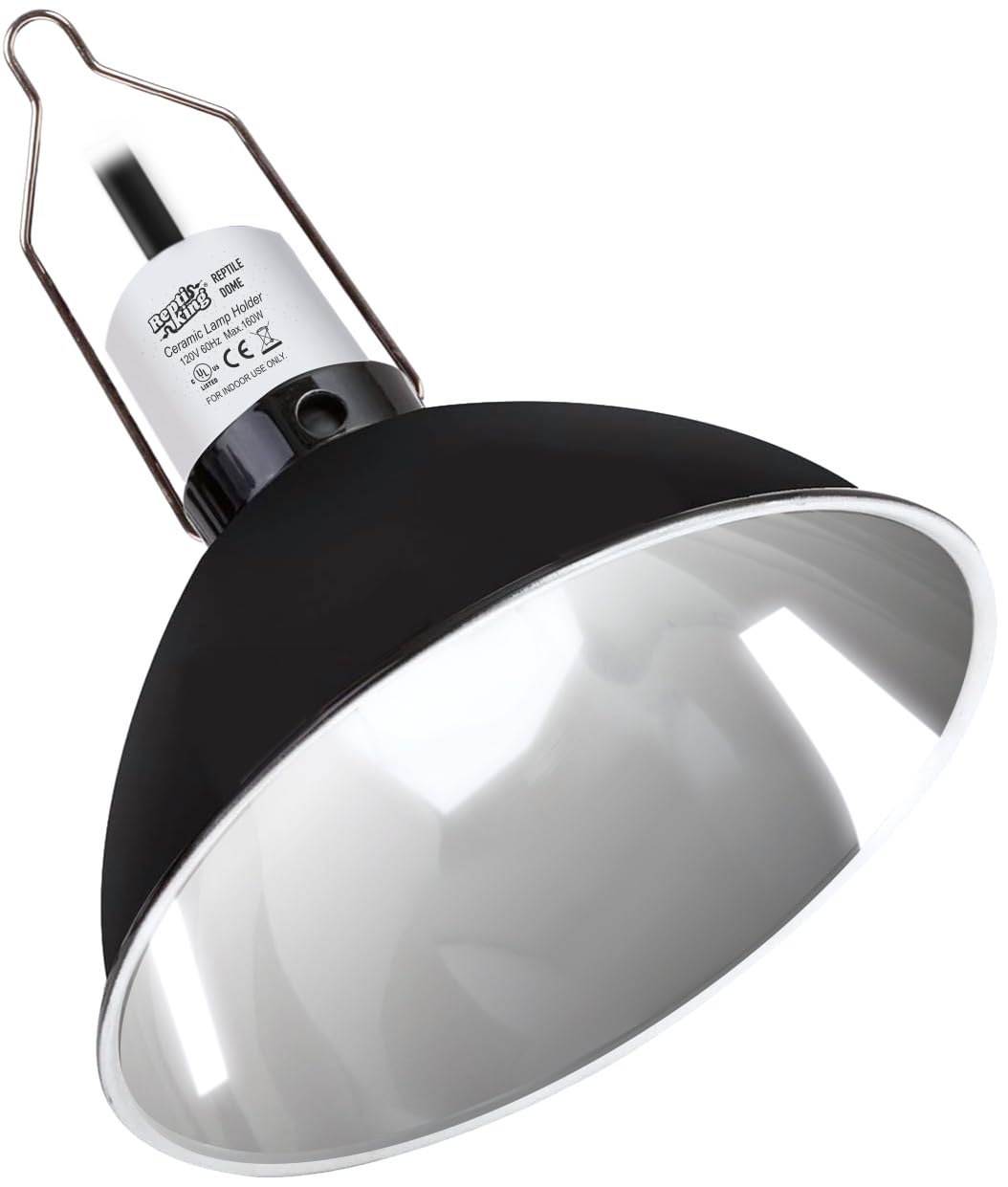 ReptiKing 8.5-inch dome exterior view for reliable reptile lighting