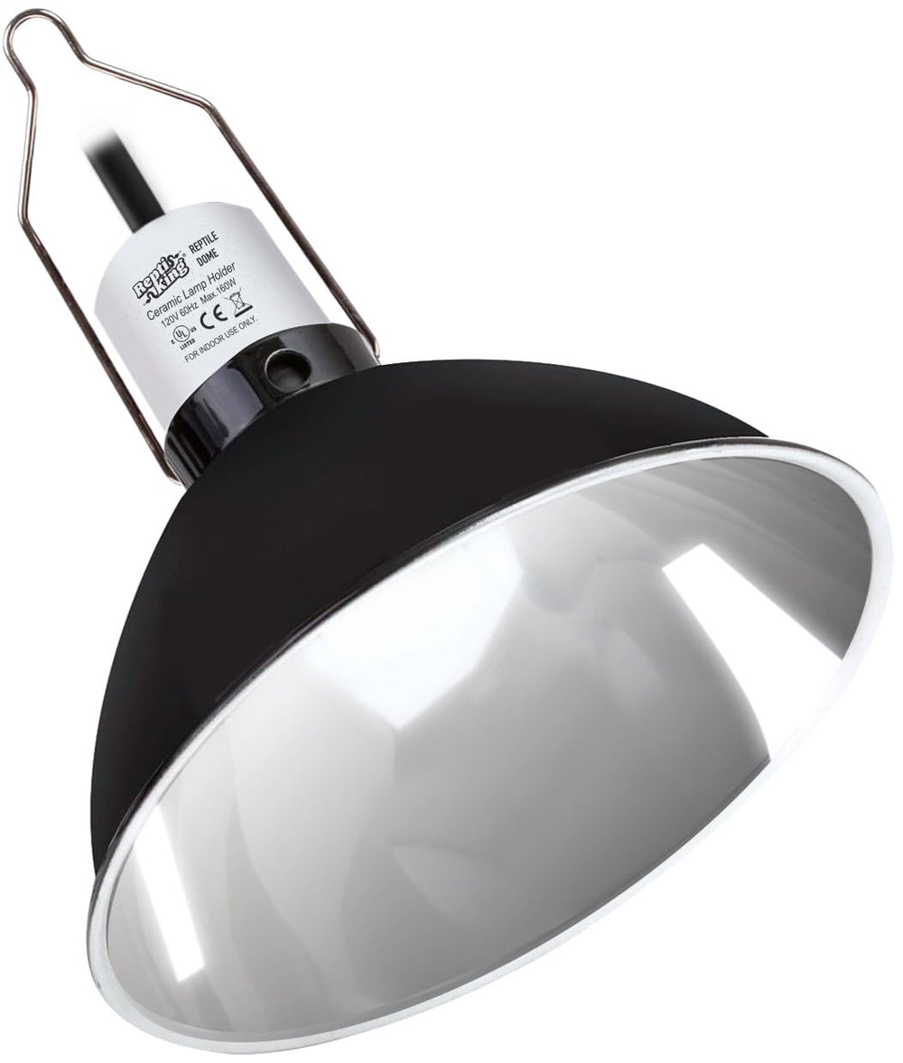 ReptiKing 8.5-inch dome exterior view for reliable reptile lighting