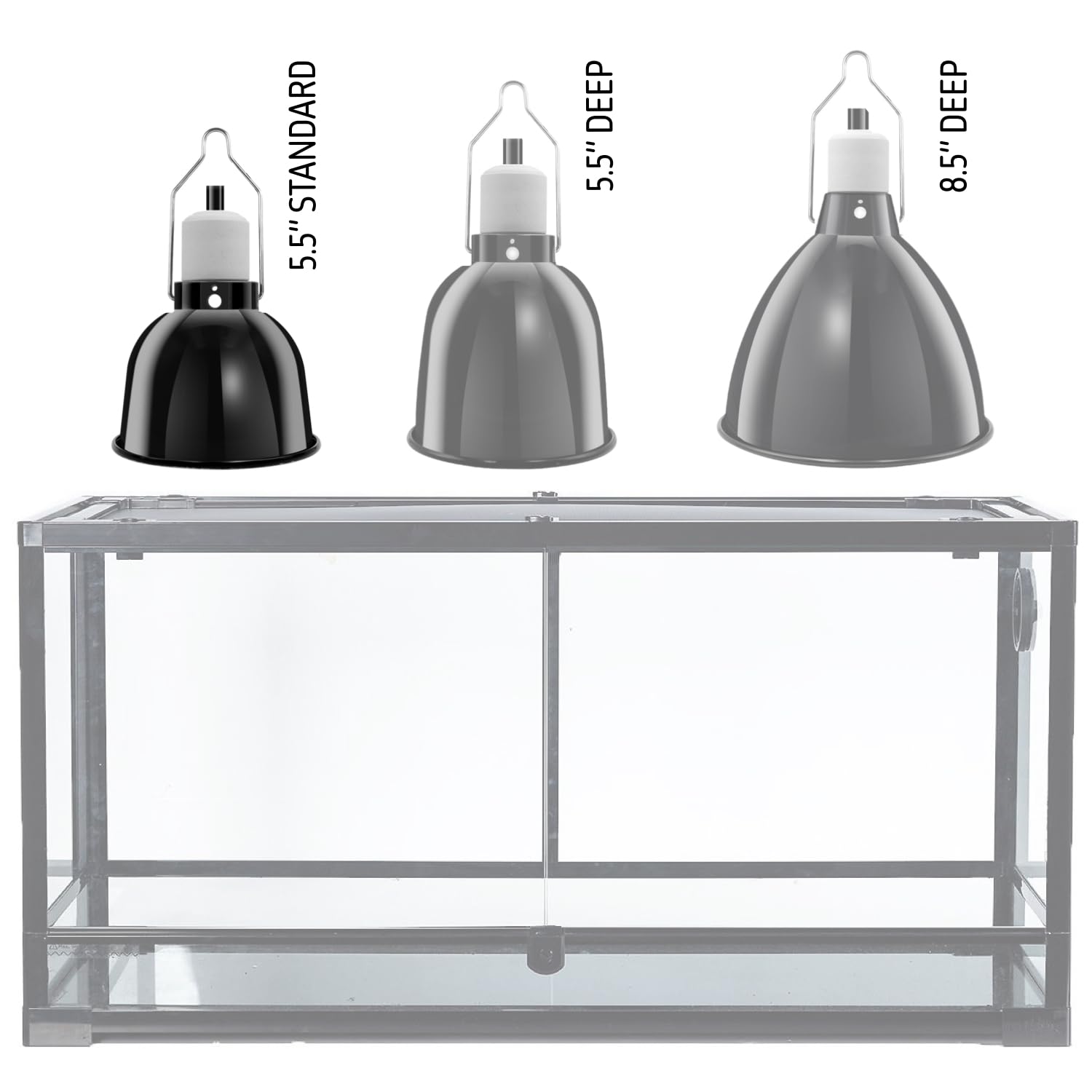 ReptiKing UL-listed socket provides dependable setup for terrarium use.