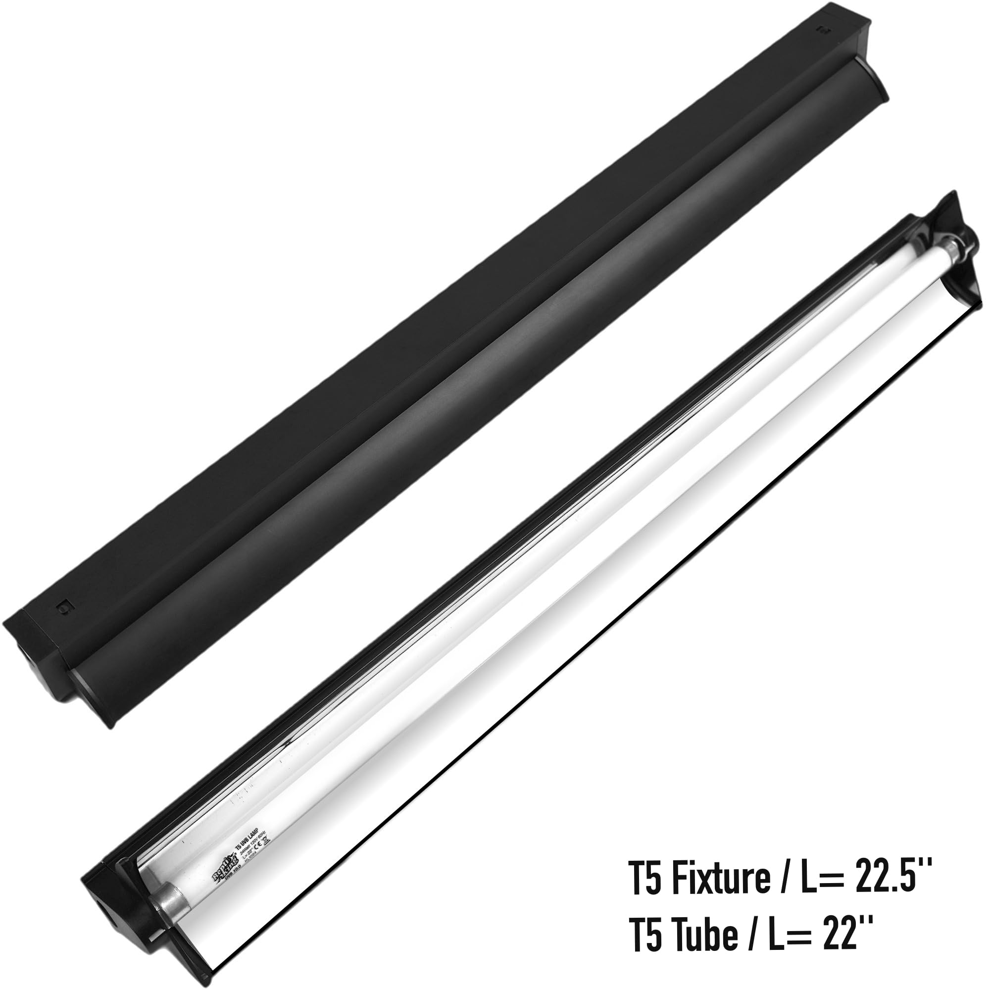 ReptiKing UVB lamp 24W at 120V powers efficient basking.