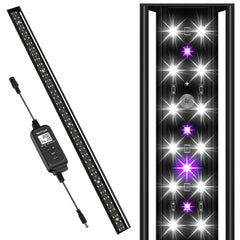 REPTITRIP 39-inch LED UVB light with auto on/off for reliable reptile lighting