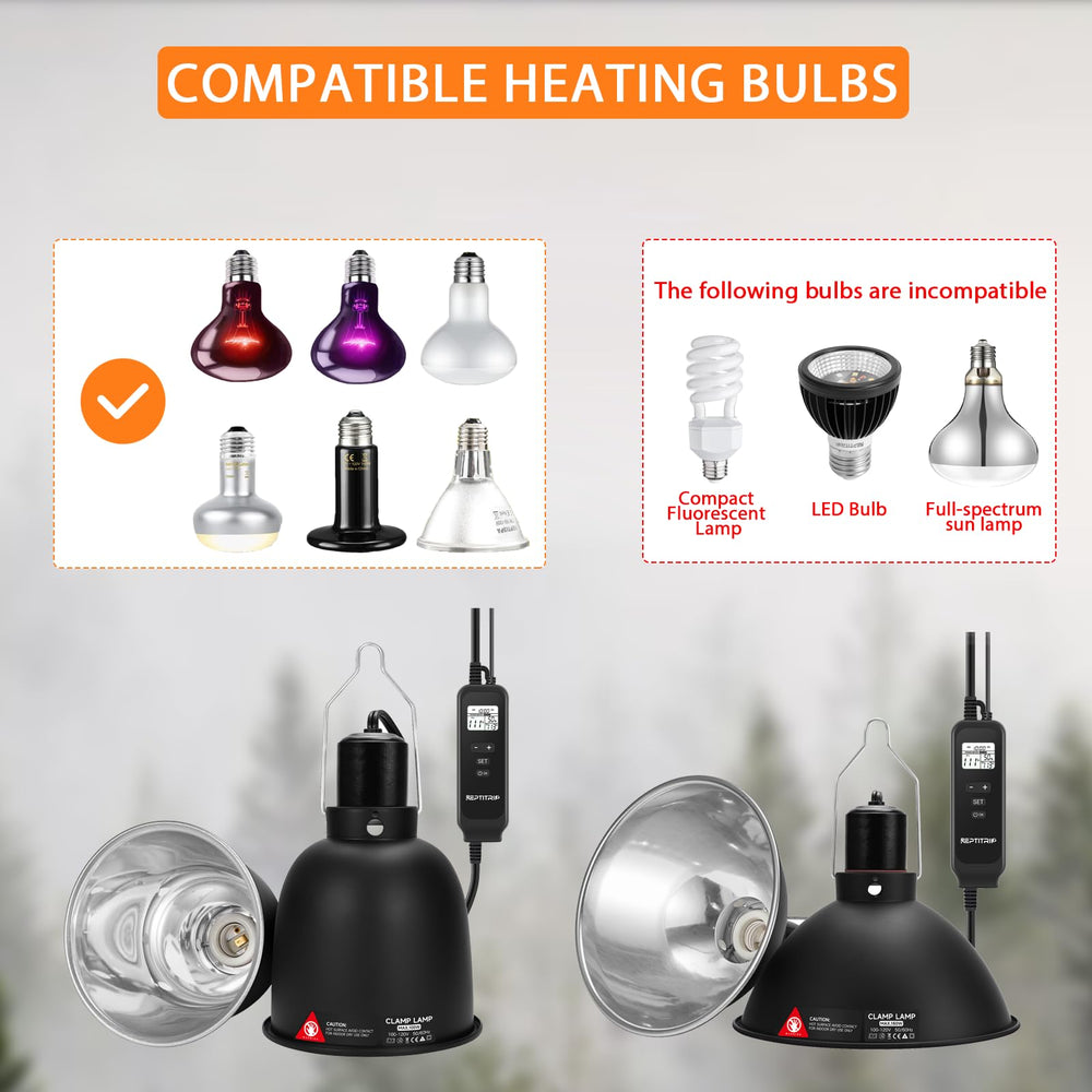 REPTITRIP aluminum body provides heat resistance and stability