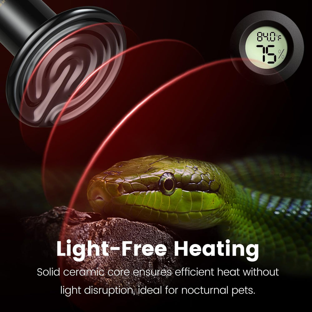 REPTITRIP 160W socket supports ceramic and UVB bulbs
