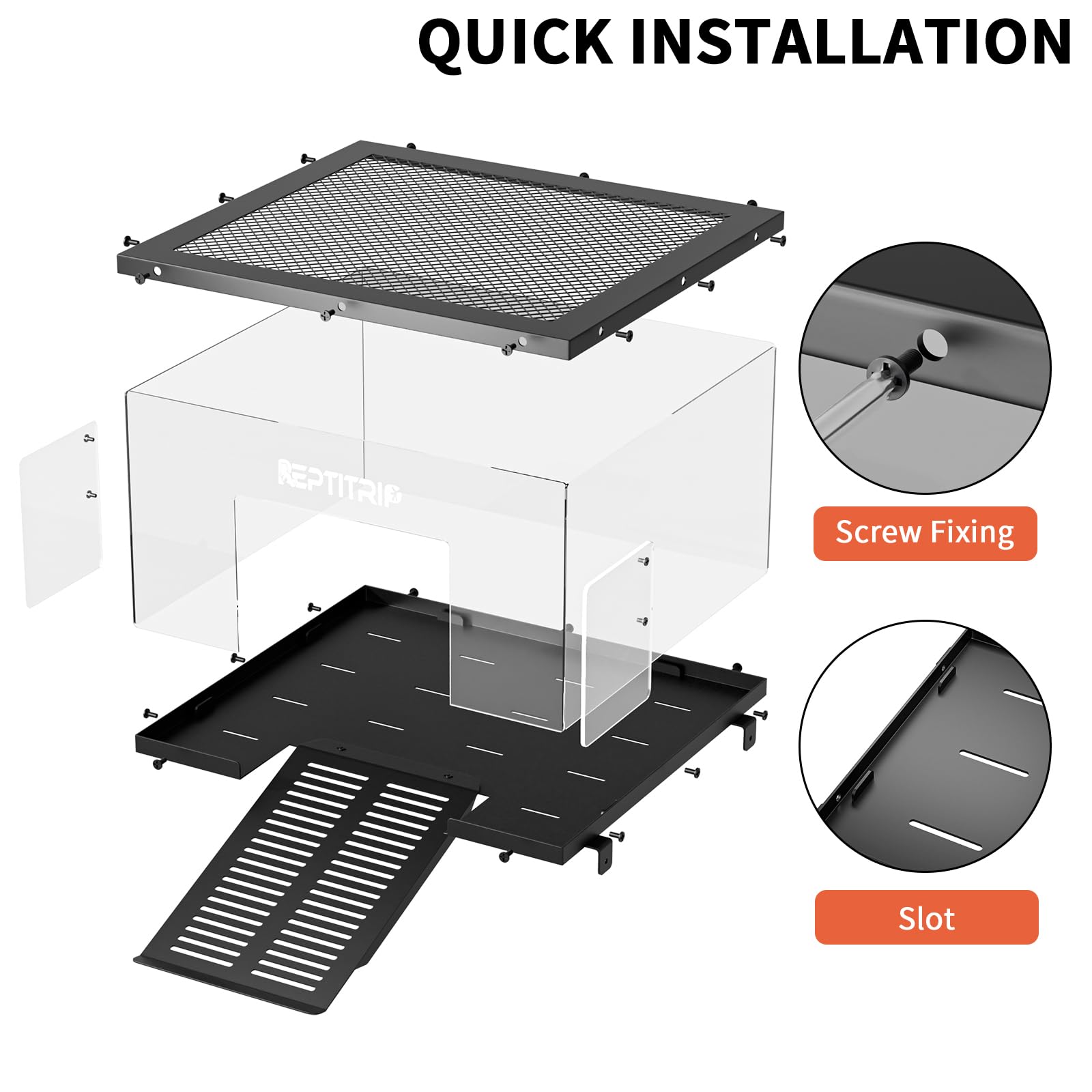 REPTITRIP Easy assembly guide for quick setup