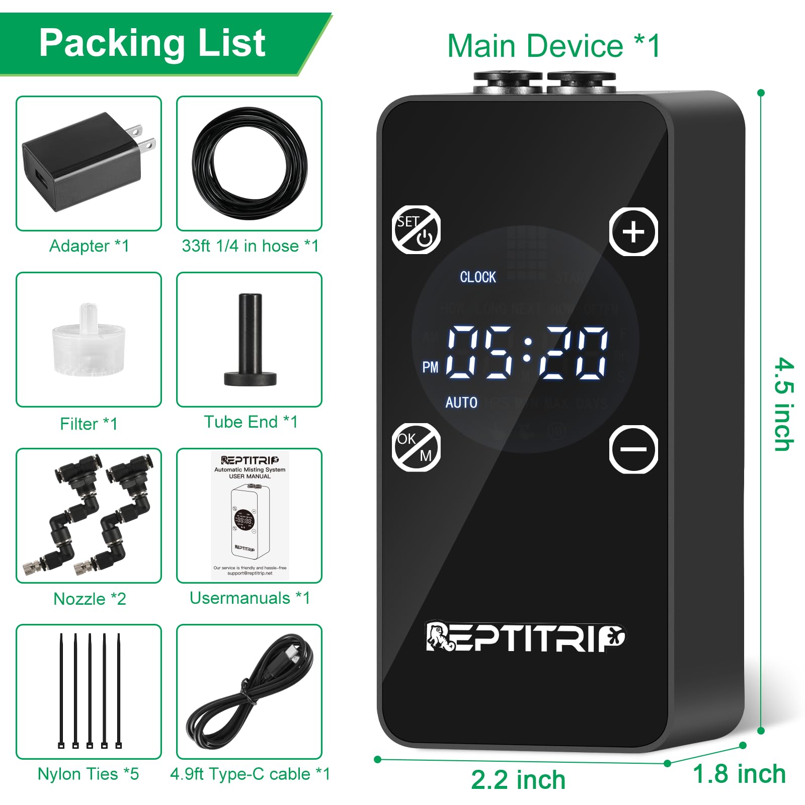 REPTITRIP-water-fill-easy simple refills from a bucket keep tanks topped.