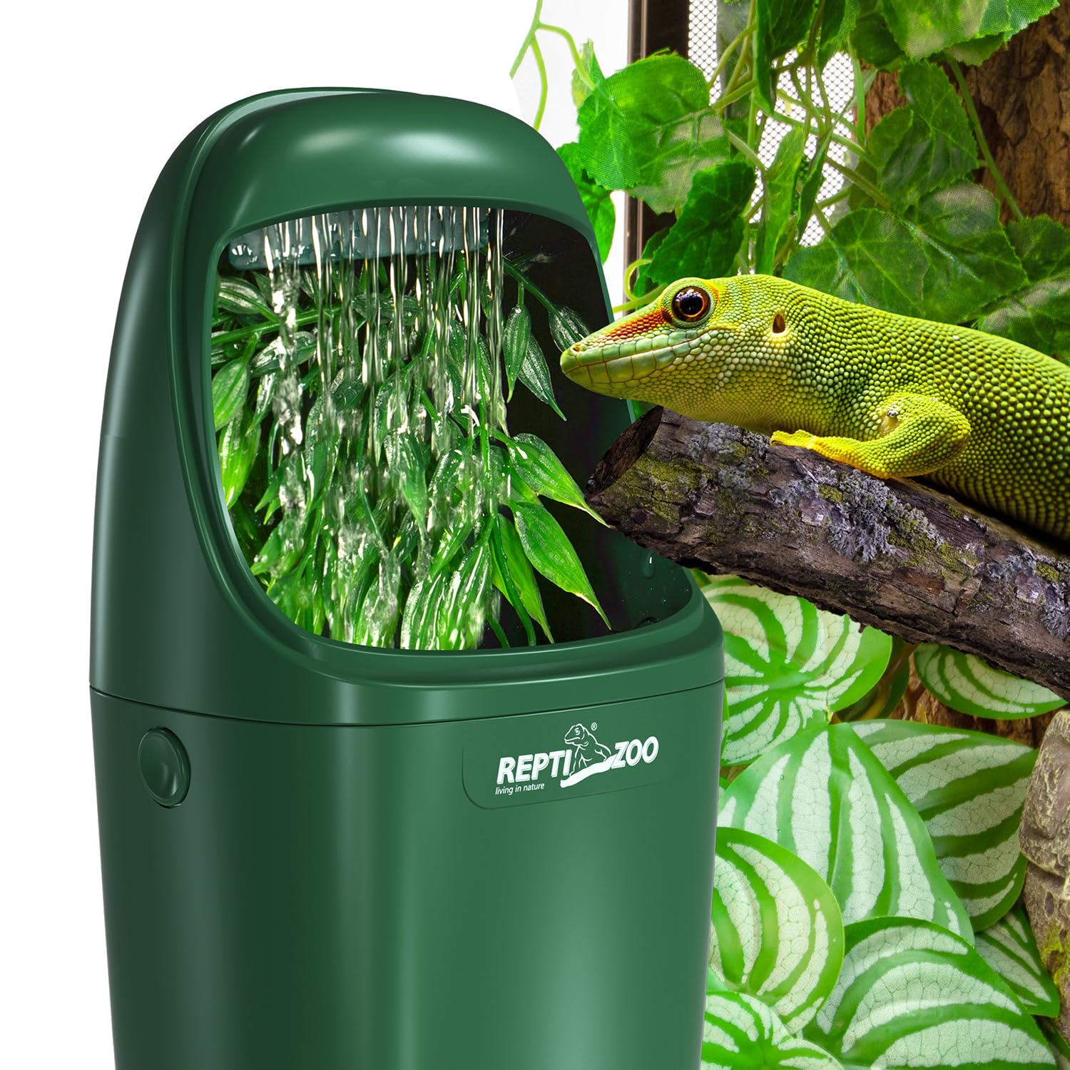 REPTIZOO Easy-to-clean design fits various reptile habitats