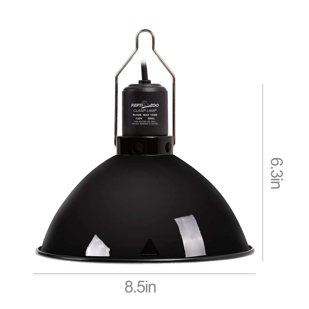 REPTI ZOO top ventilation holes aid heat dissipation for stable enclosure temperatures.