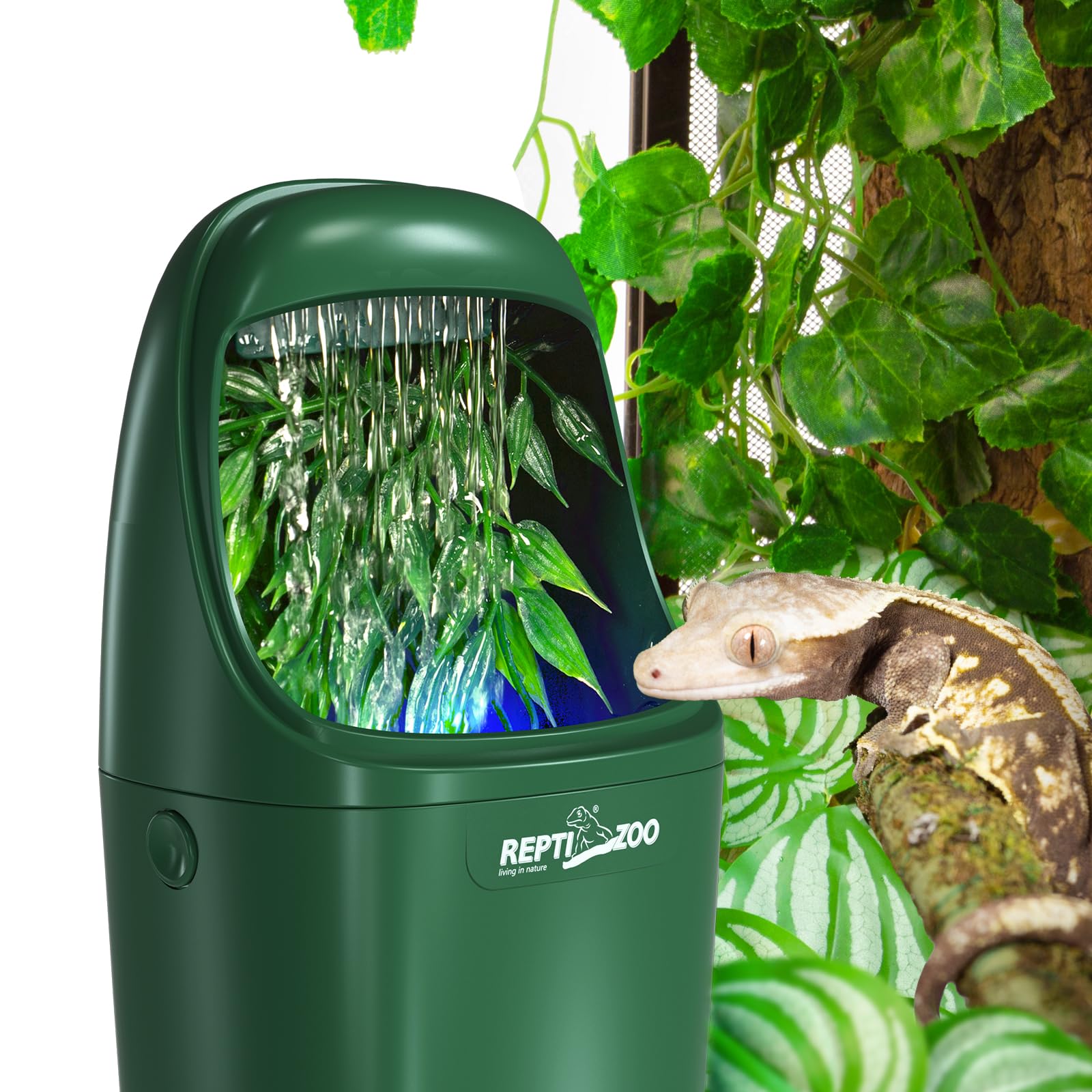 REPTIZOO installation modes for glass terrariums and air screens