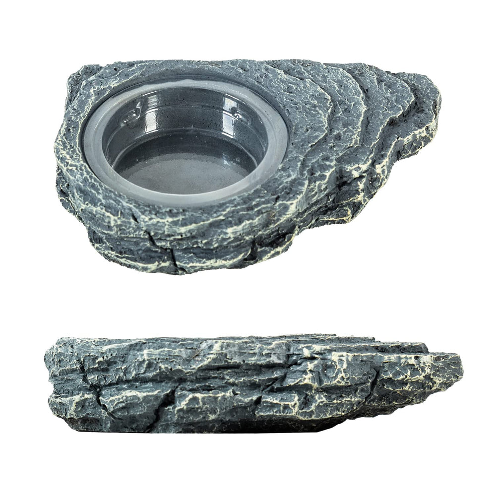 REPTIZOO includes 3 replacement cups for quick cleaning and refills.