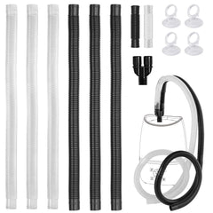 REPTIZOO extension-tube assembly enables dual-tank humidification.