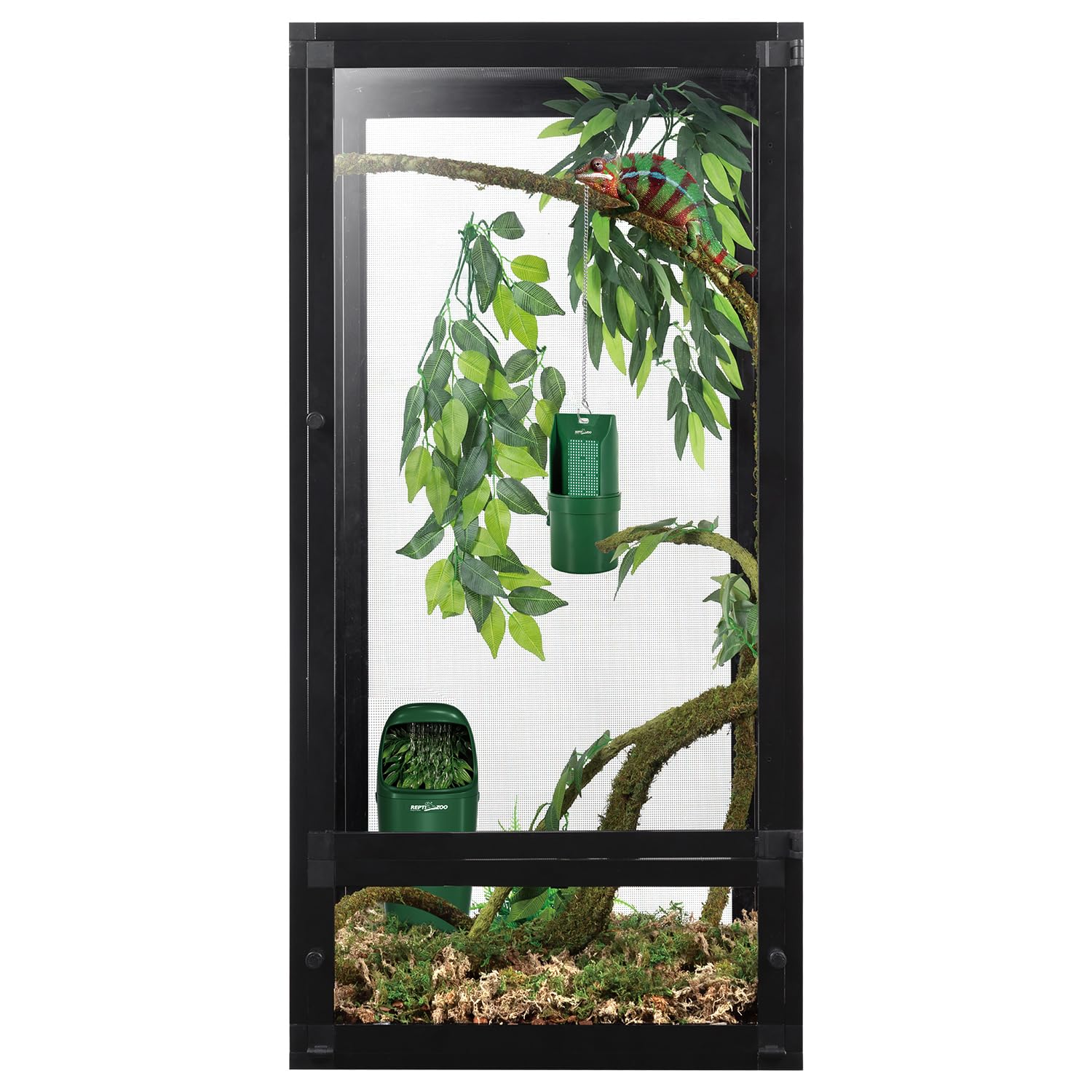 REPTIZOO Water fountain doubles as terrarium decor