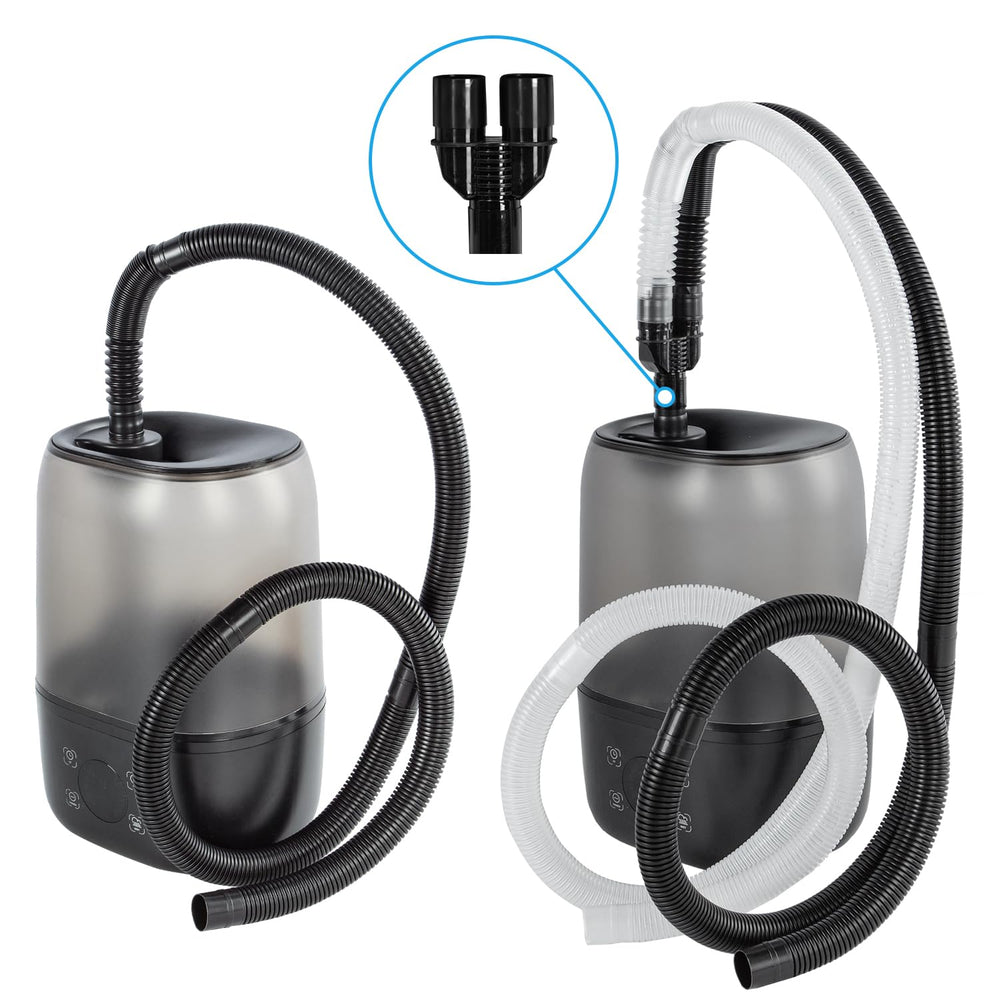 REPTIZOO water-pooling prevention tubes reduce condensation buildup.