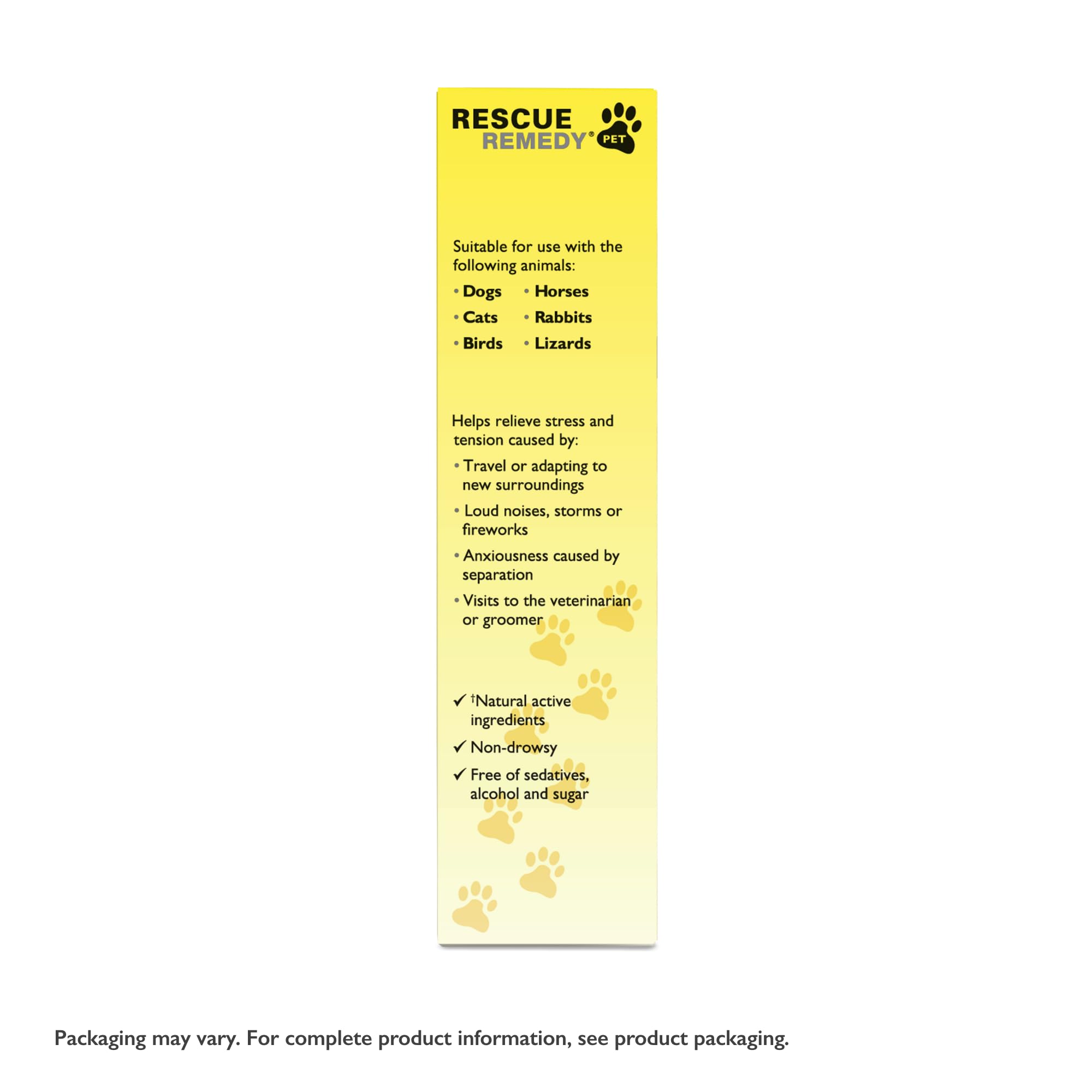 RESCUE Remedy Pet Dropper use supports calm routines during vet visits or grooming.