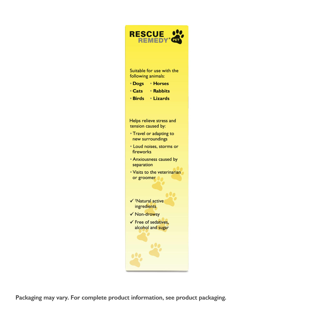 RESCUE Remedy Pet Dropper use supports calm routines during vet visits or grooming.