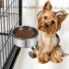 Reshiho durable water bowl stainless steel withstands everyday use.