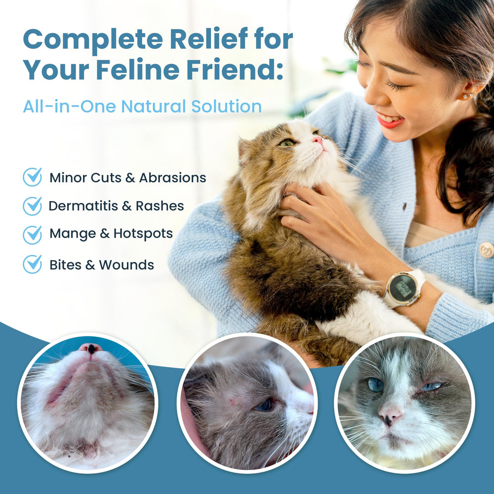 ResQ Organics Cat Paw Balm label close-up with product details