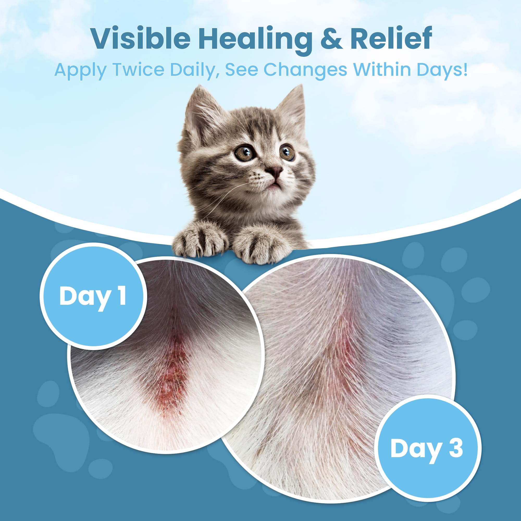 ResQ Organics Cat Paw Balm paw pad care for dry skin and minor irritations.