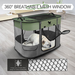 Rest-Eazzzy 360-degree mesh design promotes ventilation and comfort