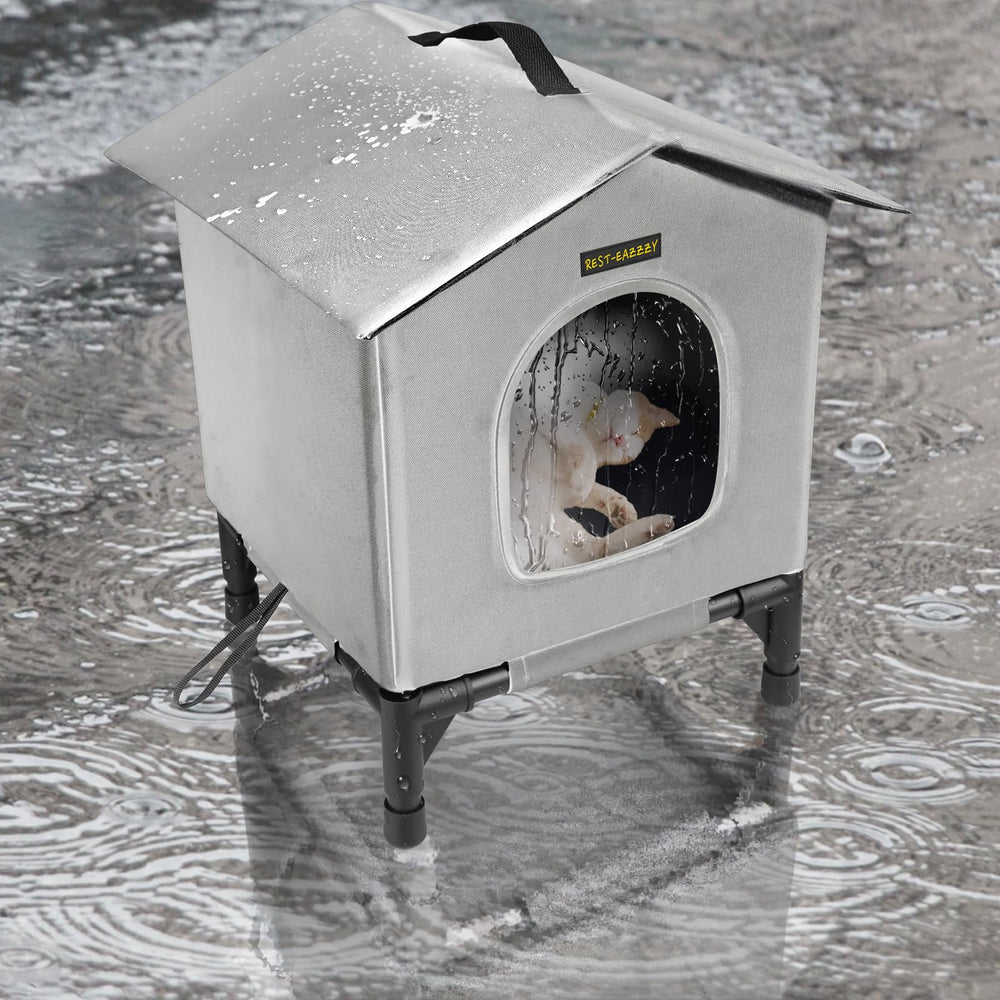 Rest-Eazzzy cat house two sizes fit kittens to adults.