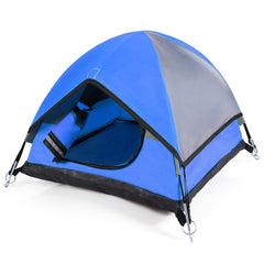 RESTCLOUD Cat Tent blue interior with removable microfiber pad for comfort