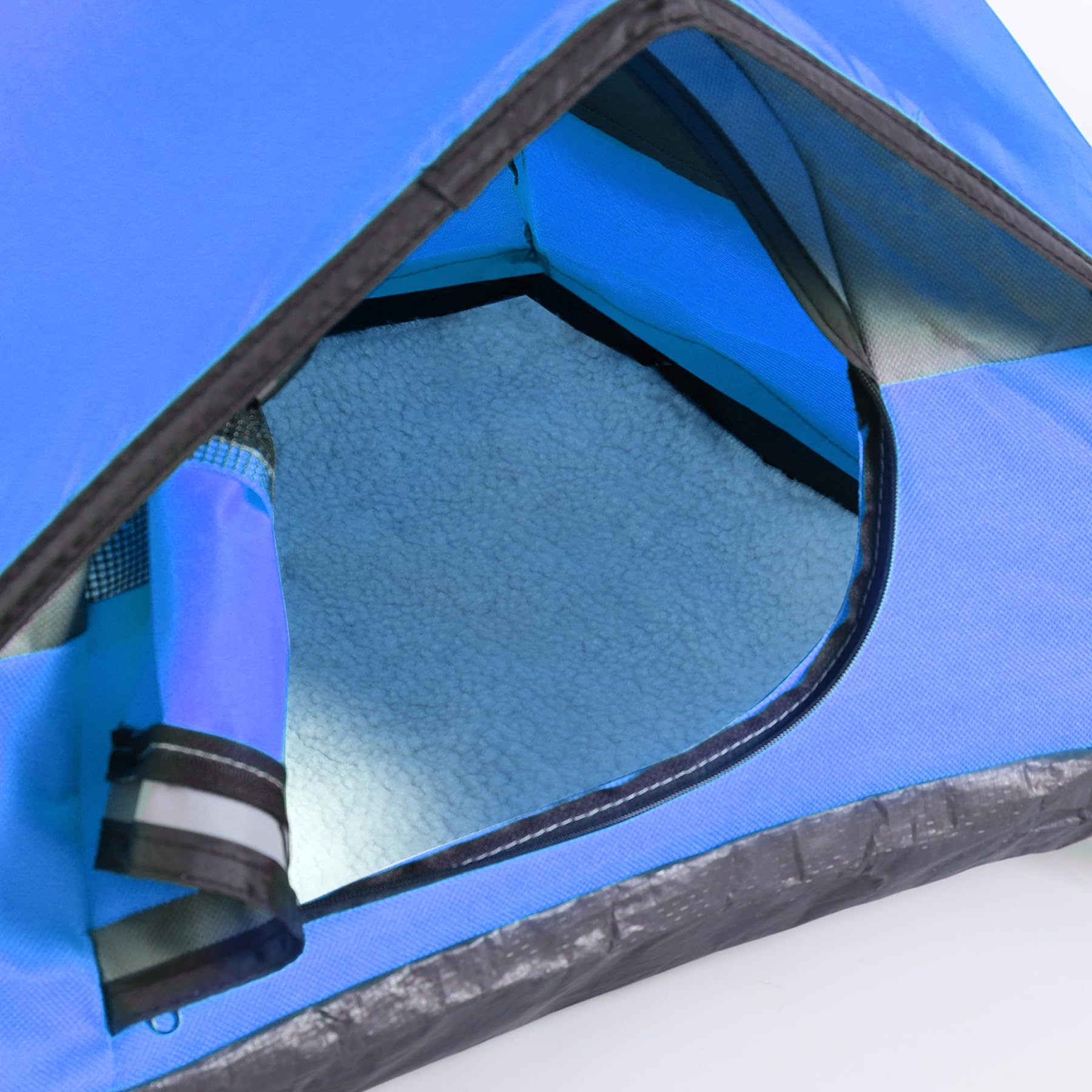 RESTCLOUD Cat Tent blue rear catch for curious cats