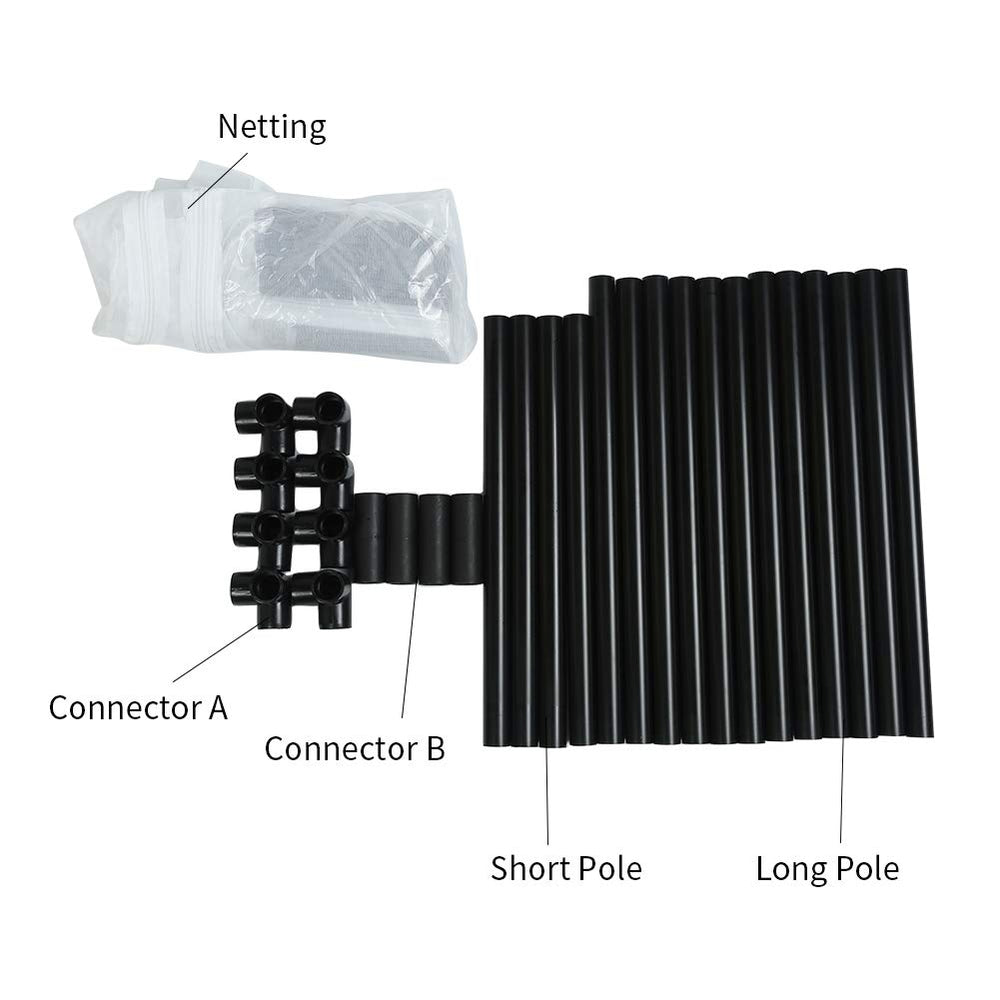 RESTCLOUD large double-zip door enables easy feeding and release.