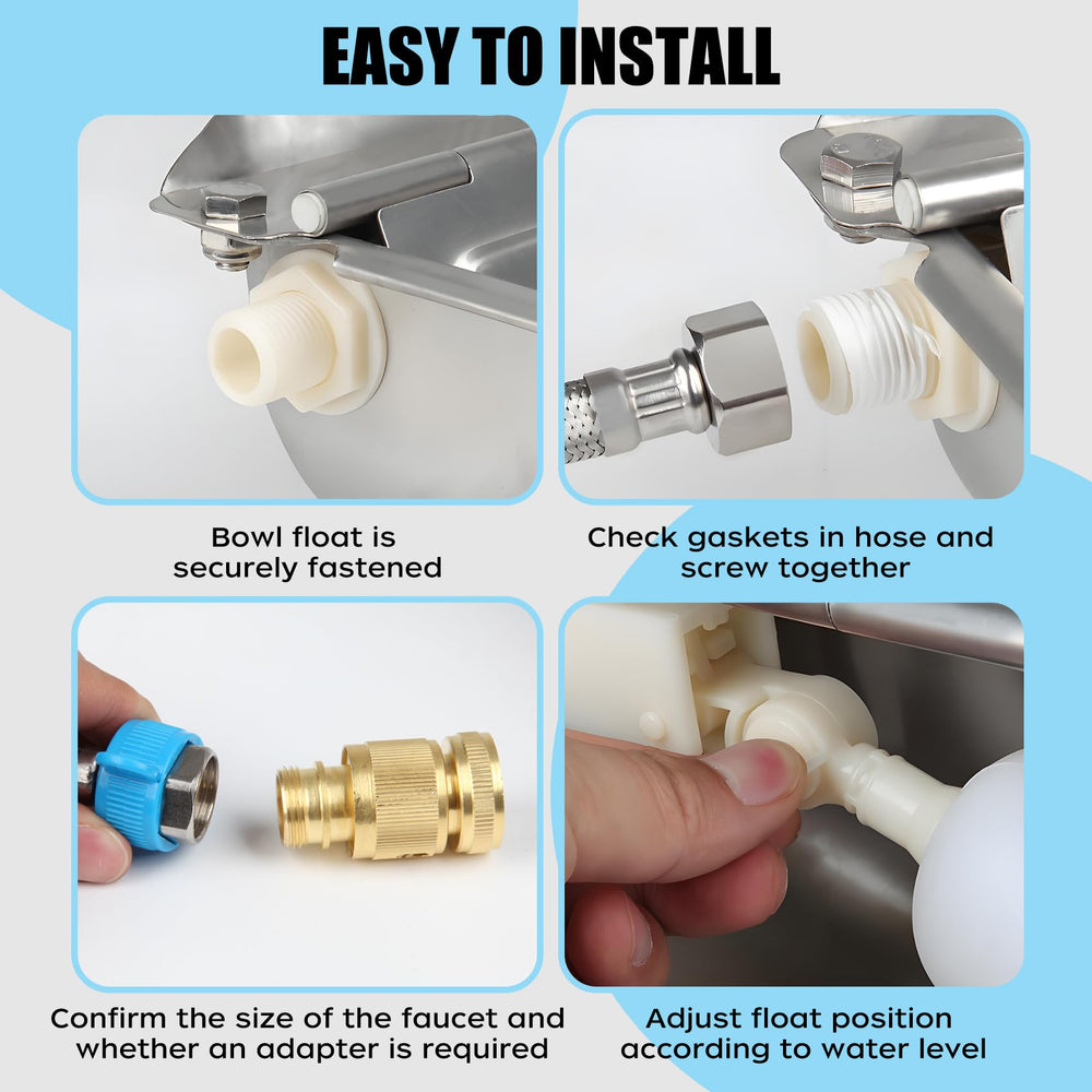 RETALPQ floating mechanism demonstrates water inlet and outlet operation for reliability