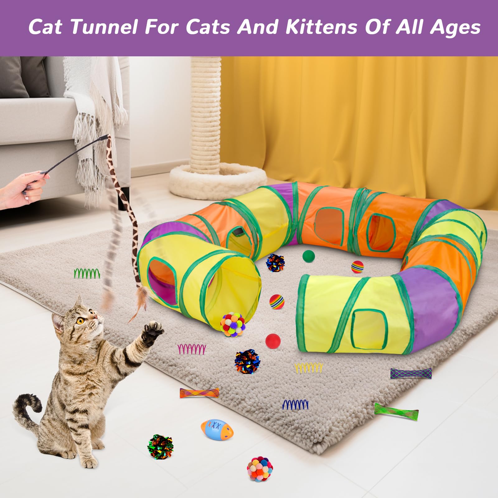 Retro Shaw crinkle balls create engaging auditory independent play.