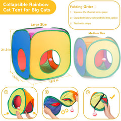 Retro Shaw cat feather wand sparks interactive play.