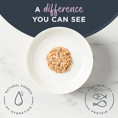 Reveal grain-free cat food packaging shows limited ingredients label