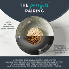 Reveal 12-pouch packaging shown for convenient mealtime portions.