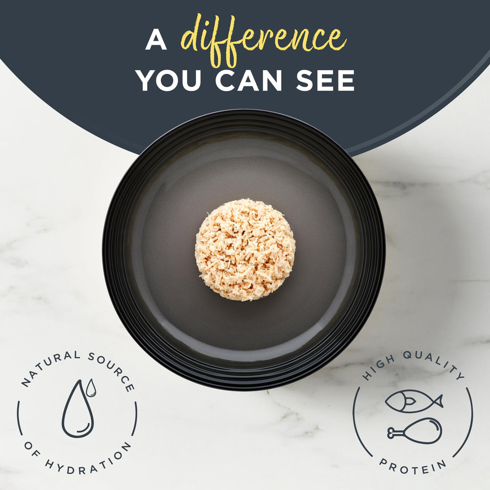 Reveal grain-free kitten formula highlights limited ingredients for sensitive tummies.