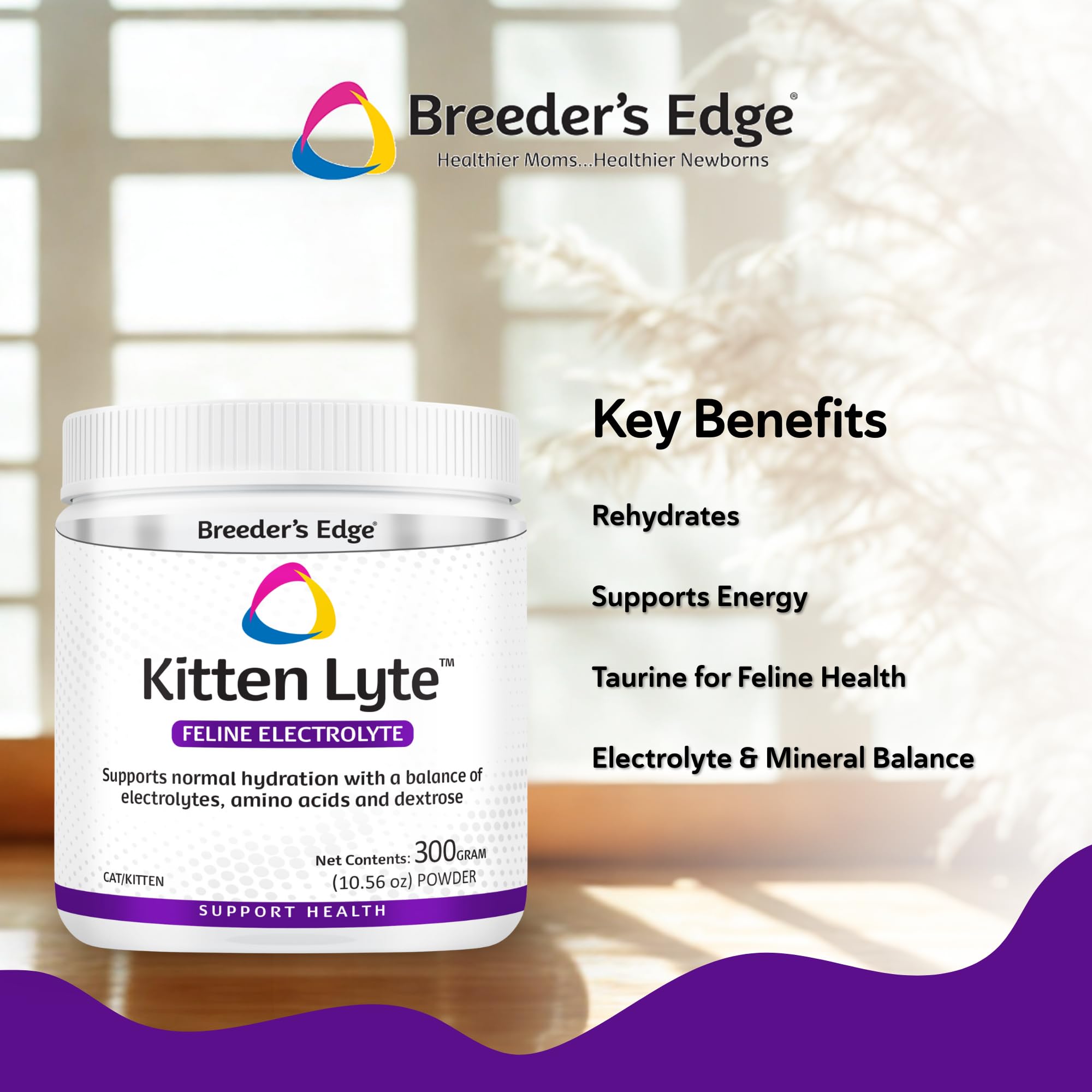Revival Kitten Lyte blend with taurine and minerals for feline wellness.