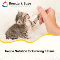 Breeder's Edge Foster Care Feline milk replacer dissolves easily for quick prep
