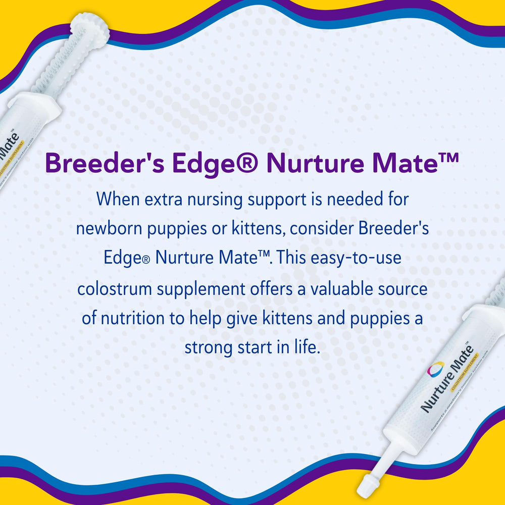 Revival Nurture Mate colostrum gel label close-up highlighting natural formula.
