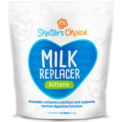Revival Shelter Choice kitten milk replacer powder supports healthy growth.