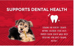 Rewardables Real beef coating on chews illustrates irresistible flavor and natural ingredients.
