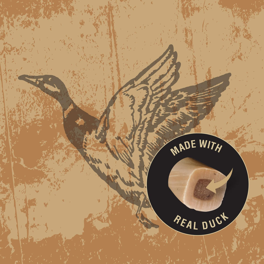 Rewardables Wild Chews with added calcium to support dental health and bones.