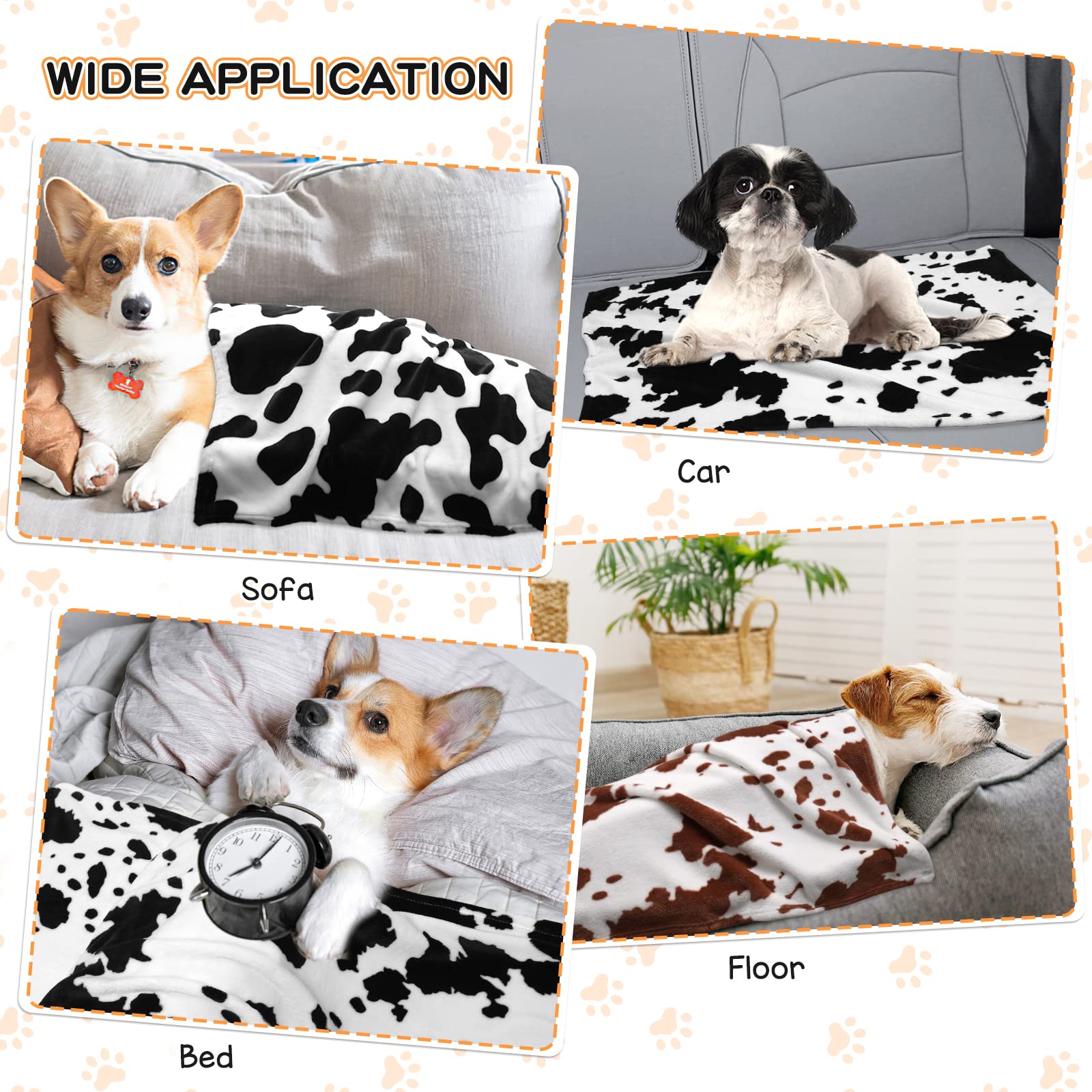 Rezutan cow-print blanket adds style and everyday comfort