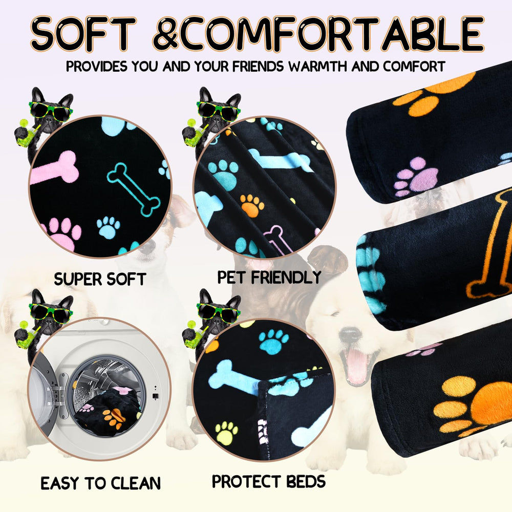 Rezutan dog blanket fur-resist design helps keep furniture clean.