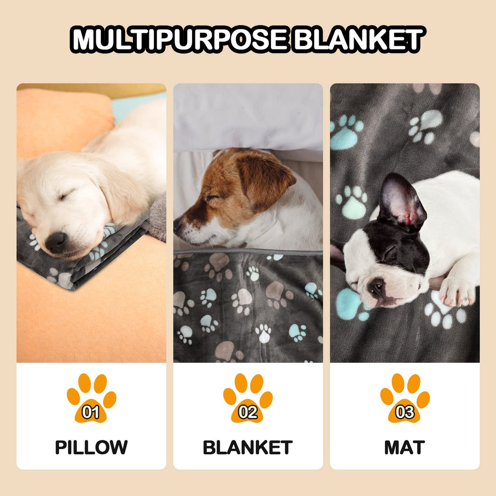 Rezutan blanket protects furniture while providing a cozy spot for pets