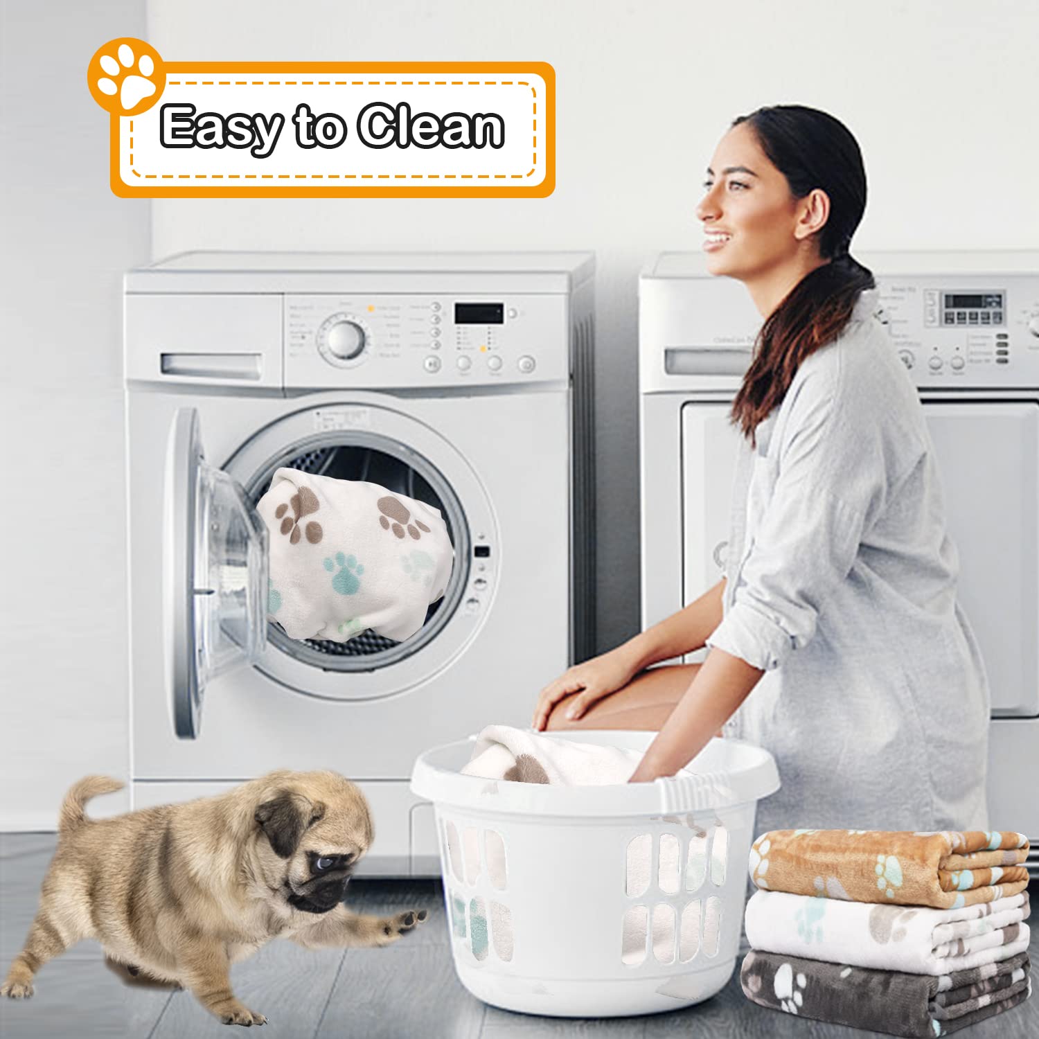 Rezutan blanket used indoors and outdoors for versatile pet comfort.