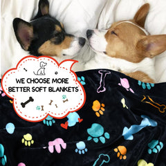 Rezutan dog blanket travel use ready for car rides and trips.