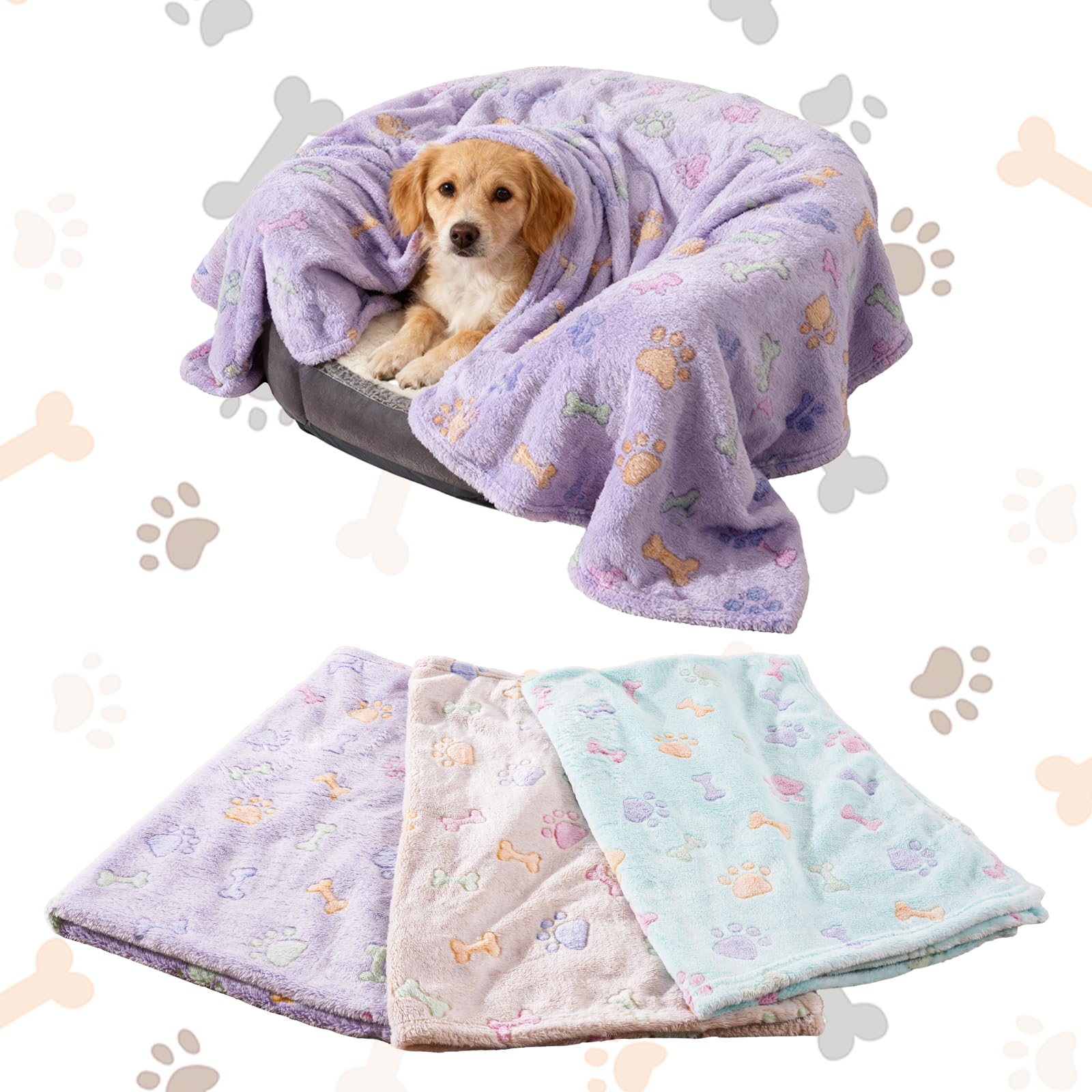 Rezutan dog blanket wash demo shows easy machine washing and care.