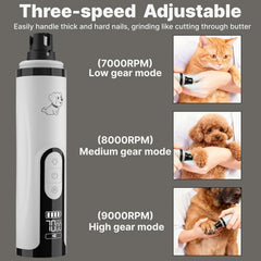 RGIMF Diamond wheel lasts longer for smooth, efficient dog and cat nail grinding
