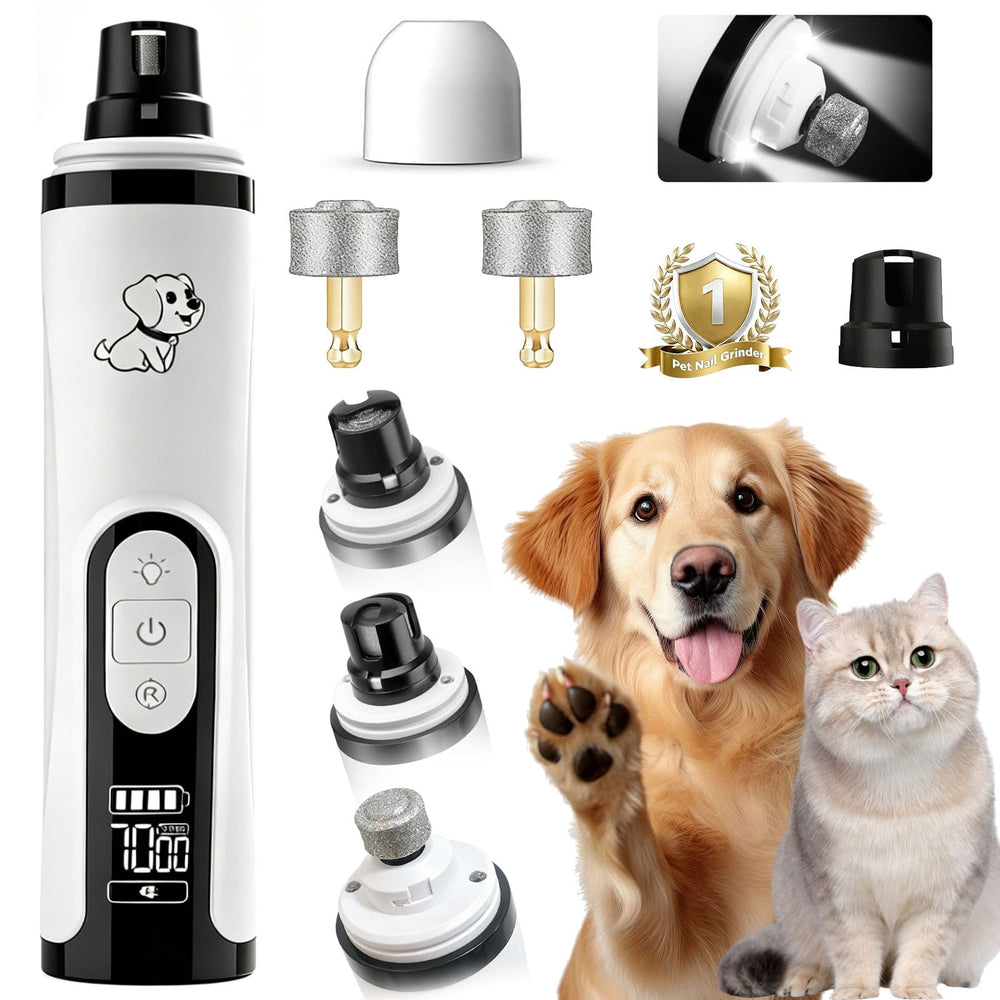 RGIMF Silent Groom Pro with LED light for precise, calm pet nail trims