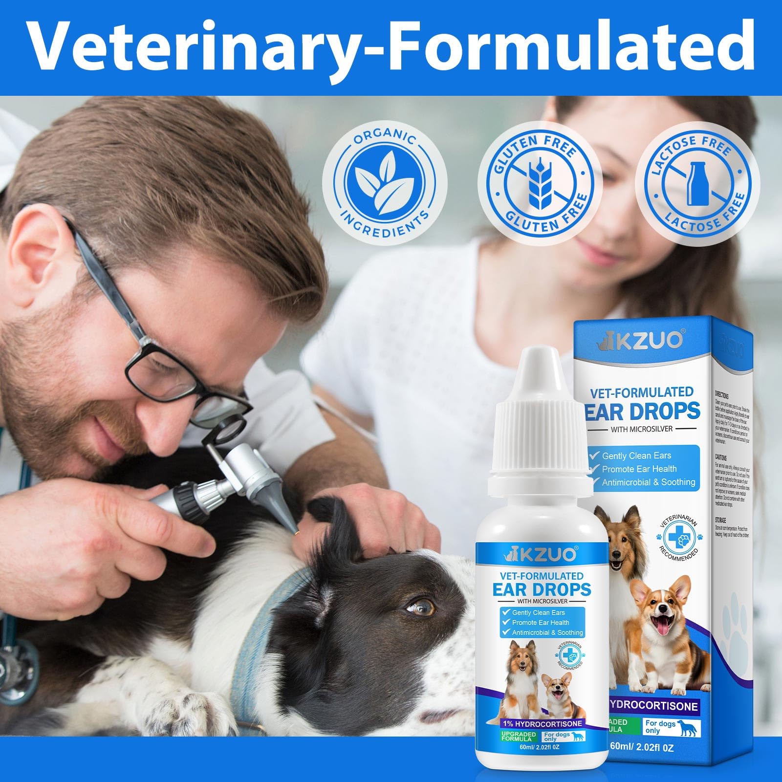 RHBESTOK all-breeds ear care suitable for regular use